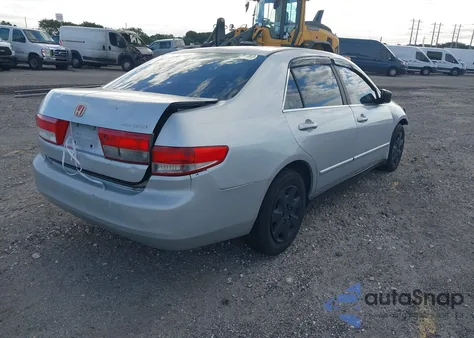 2003 Honda Accord 2.4 Lx from USA, damaged, VIN 1HGCM563X3A133106